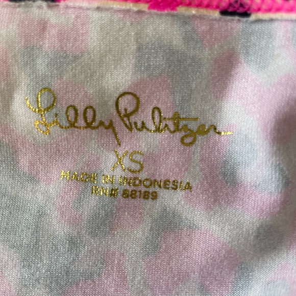 Lilly Pulitzer UPF 50+ Sophie Dress Pink My Favorite Spot XS Stretch Com… - Picture 12 of 15